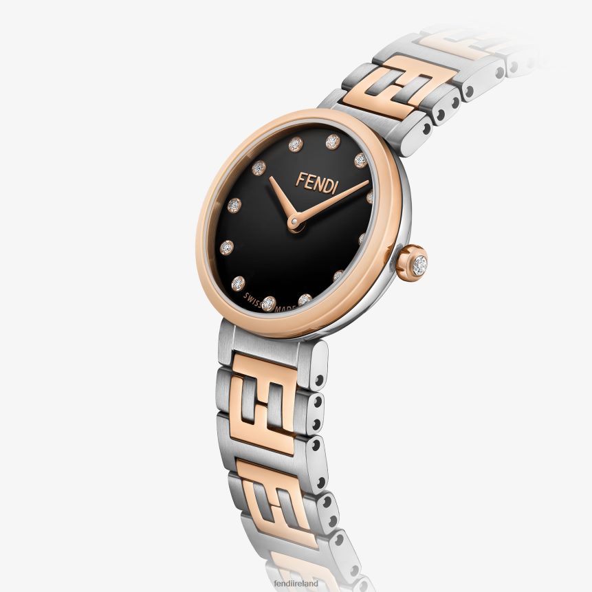 Fendi Women 19mm - Bracelet Watch With FF Logo R06TFR477 Accessories Multicolor