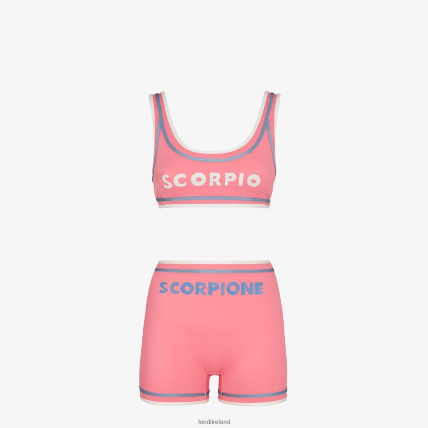 Fendi Women Lycra Bikini R06TFR1050 Apparel Pink