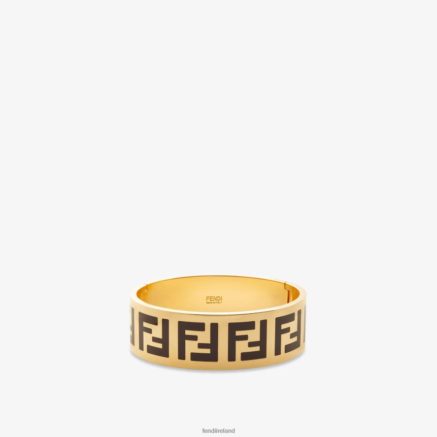 Fendi Women FF Bracelet R06TFR1762 Jewelry Gold