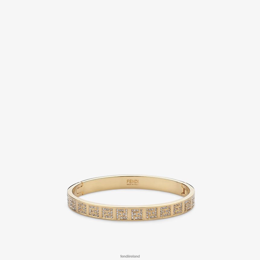 Fendi Women FF Bracelet R06TFR1763 Jewelry Gold