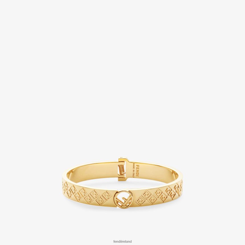Fendi Women FF Bracelet R06TFR1766 Jewelry Gold