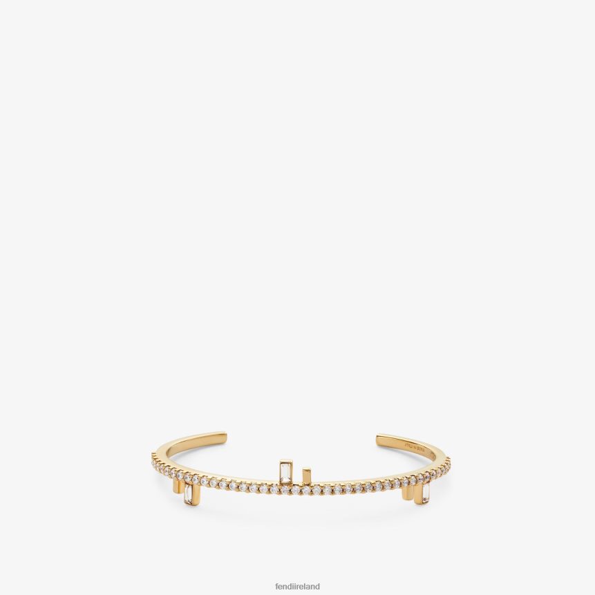 Fendi Women First Bracelet R06TFR1722 Jewelry Gold