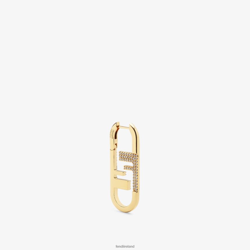 Fendi Women Earring R06TFR1693 Jewelry Gold