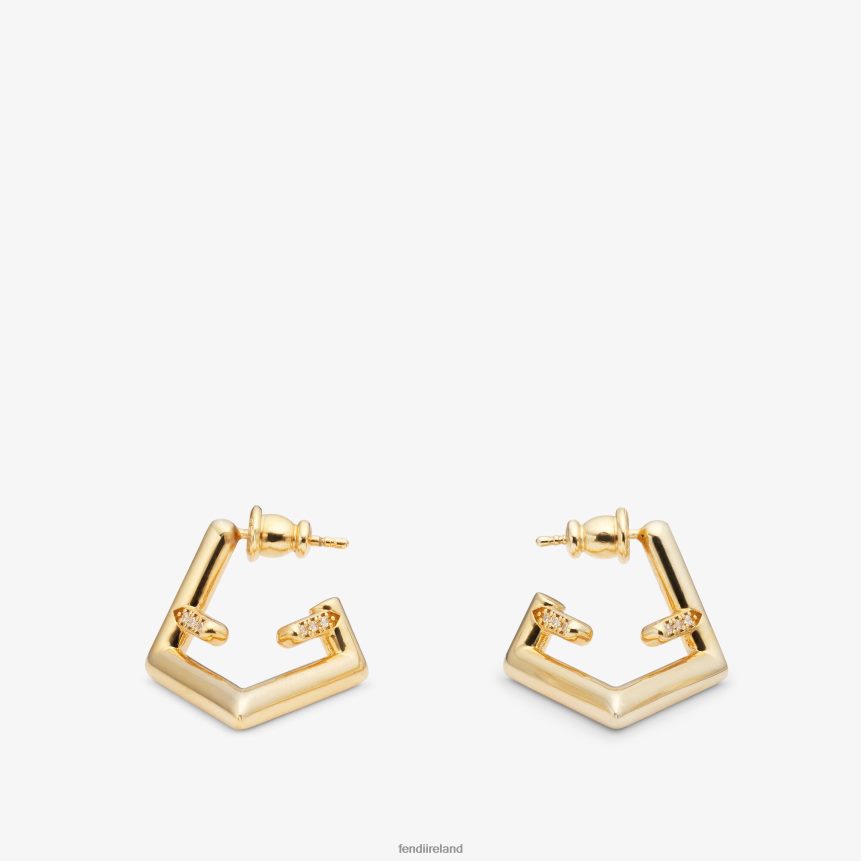 Fendi Women First Earrings R06TFR1689 Jewelry Silver