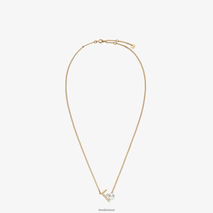 Fendi Women First Necklace R06TFR1713 Jewelry Gold