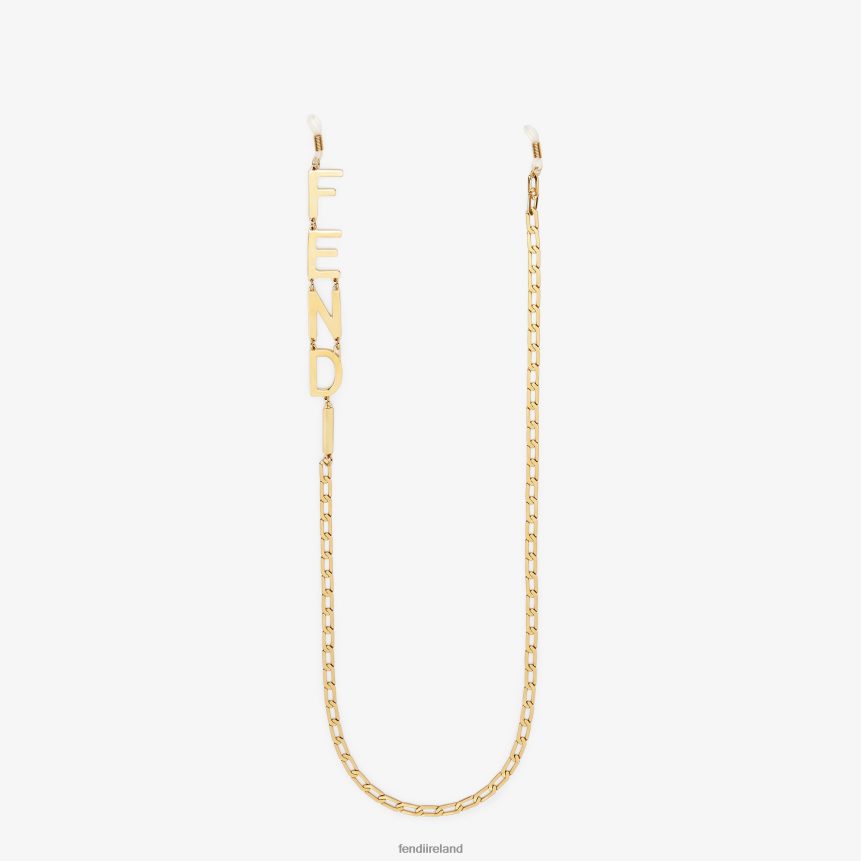 Fendi Women Glasses Chain Necklace R06TFR501 Jewelry Fashion