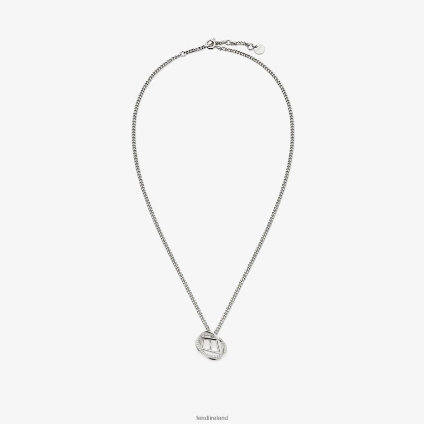 Fendi Women Necklace R06TFR1683 Jewelry Silver