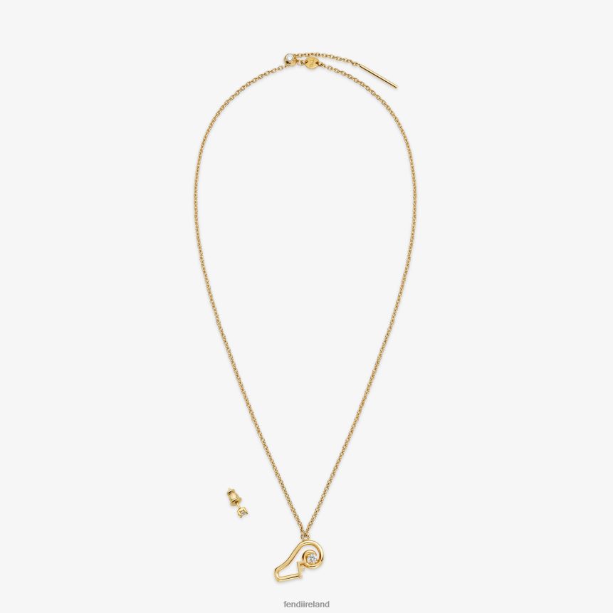 Fendi Women Aries Set R06TFR1633 Jewelry Gold