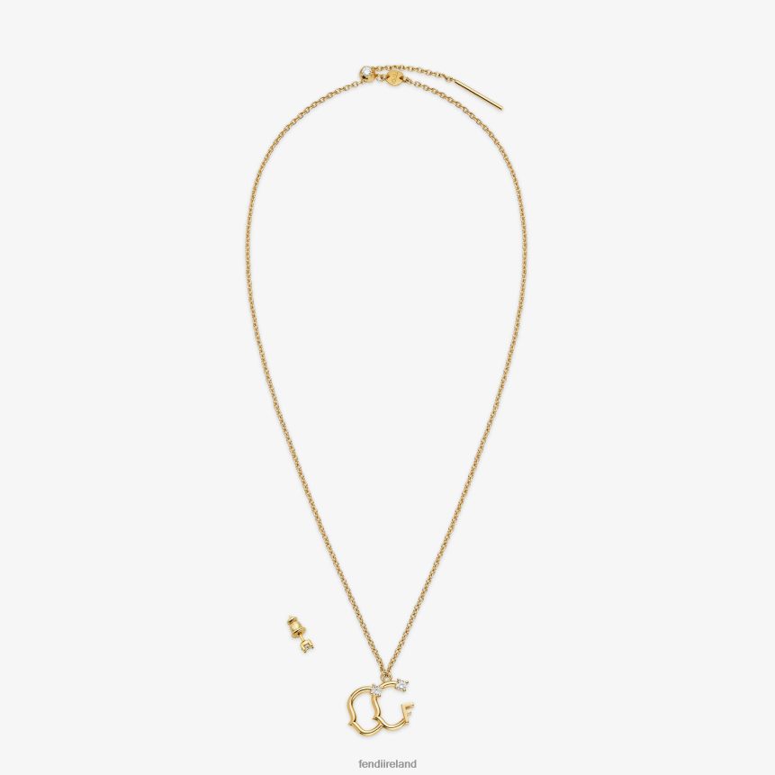 Fendi Women Gemini Set R06TFR1635 Jewelry Gold