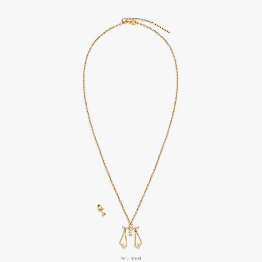 Fendi Women Libra Set R06TFR1639 Jewelry Gold