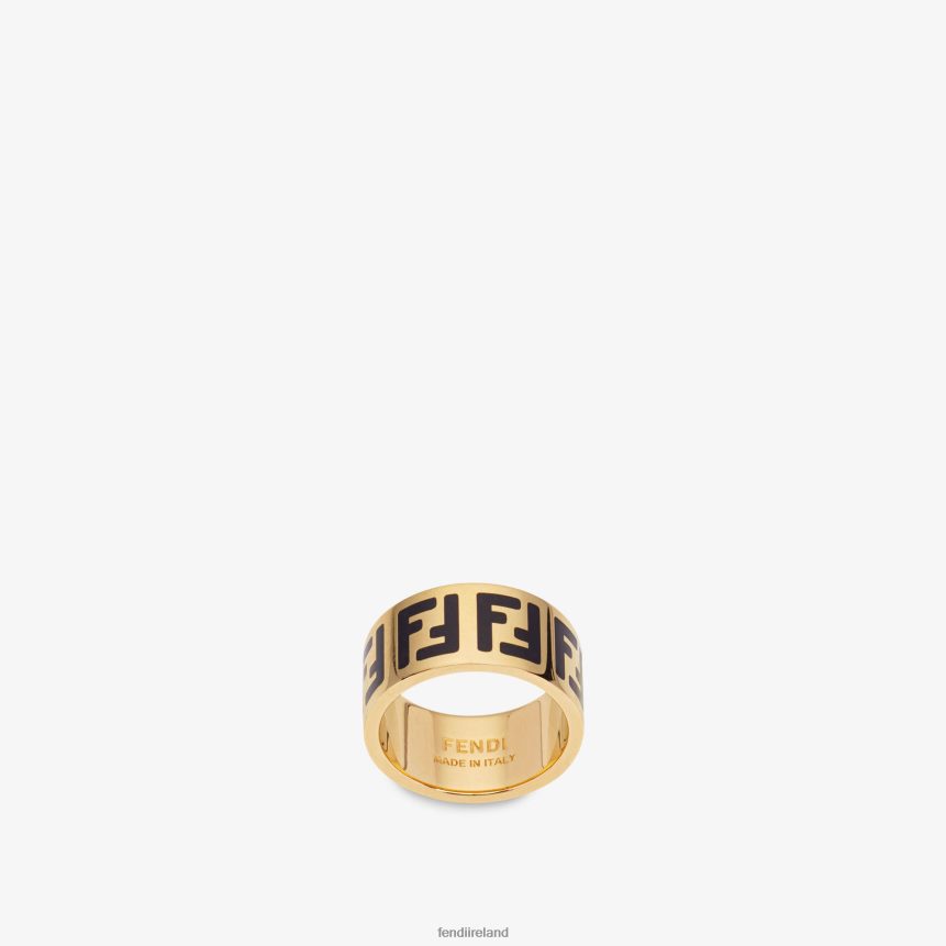 Fendi Women Forever Ring R06TFR1622 Jewelry Gold