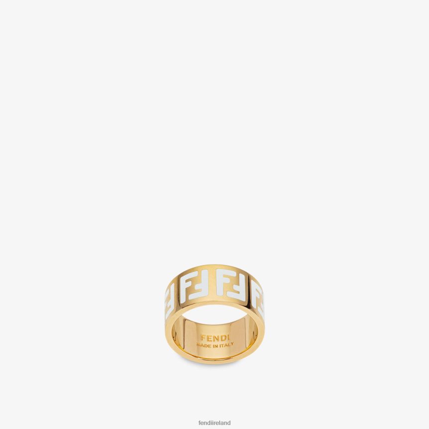 Fendi Women Forever Ring R06TFR1626 Jewelry Gold