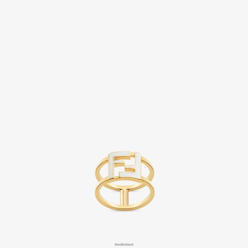 Fendi Women Forever Ring R06TFR482 Jewelry Gold
