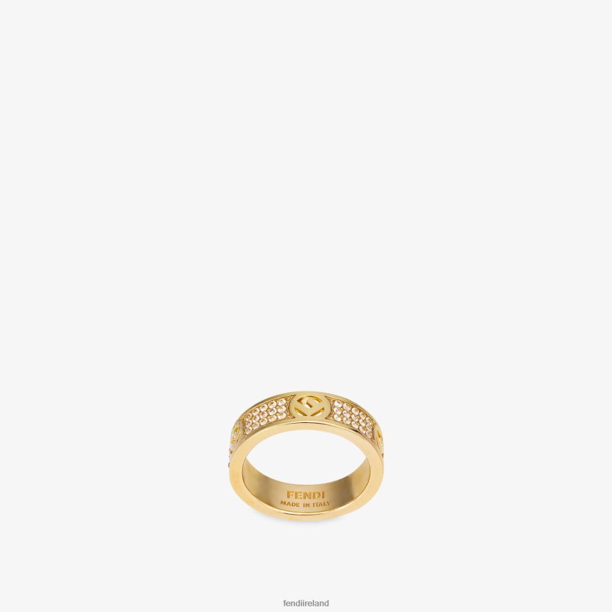 Fendi Women Ring Ring R06TFR1615 Jewelry Gold