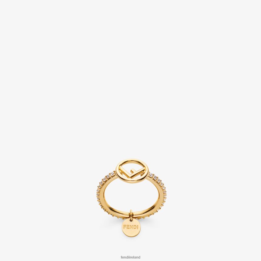 Fendi Women Ring Ring R06TFR1758 Jewelry Gold