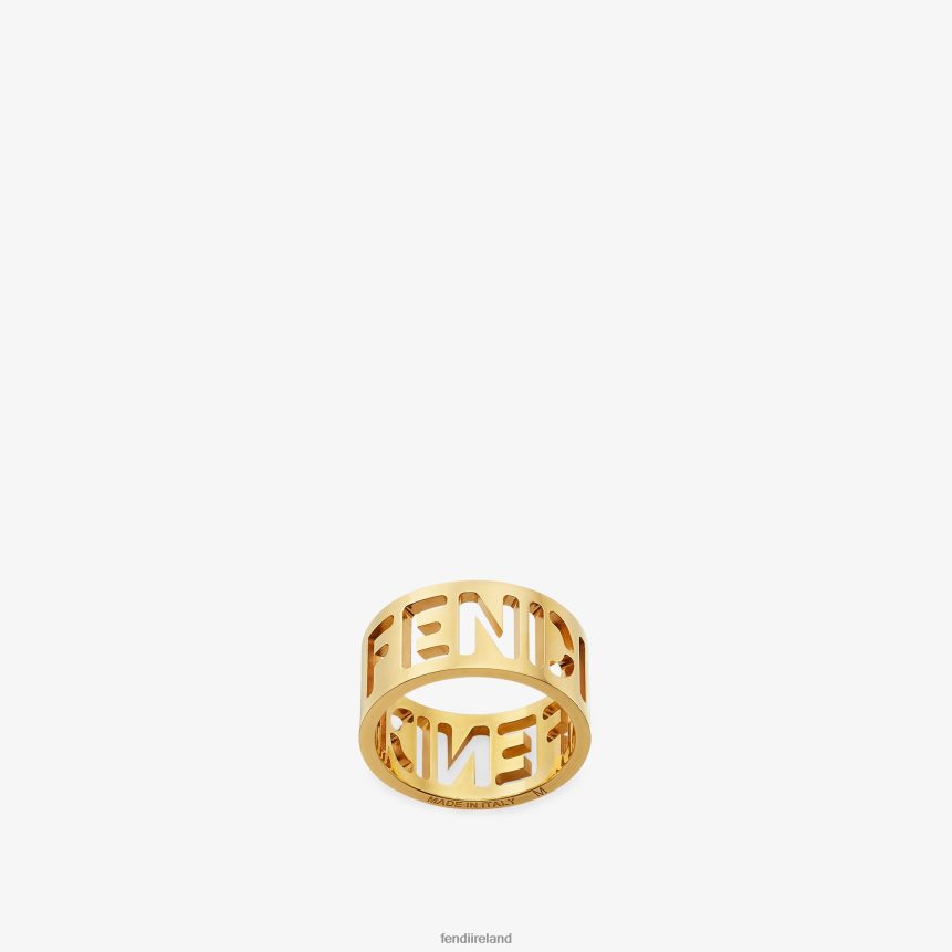 Fendi Women Signature Ring Ring R06TFR1777 Jewelry Fashion