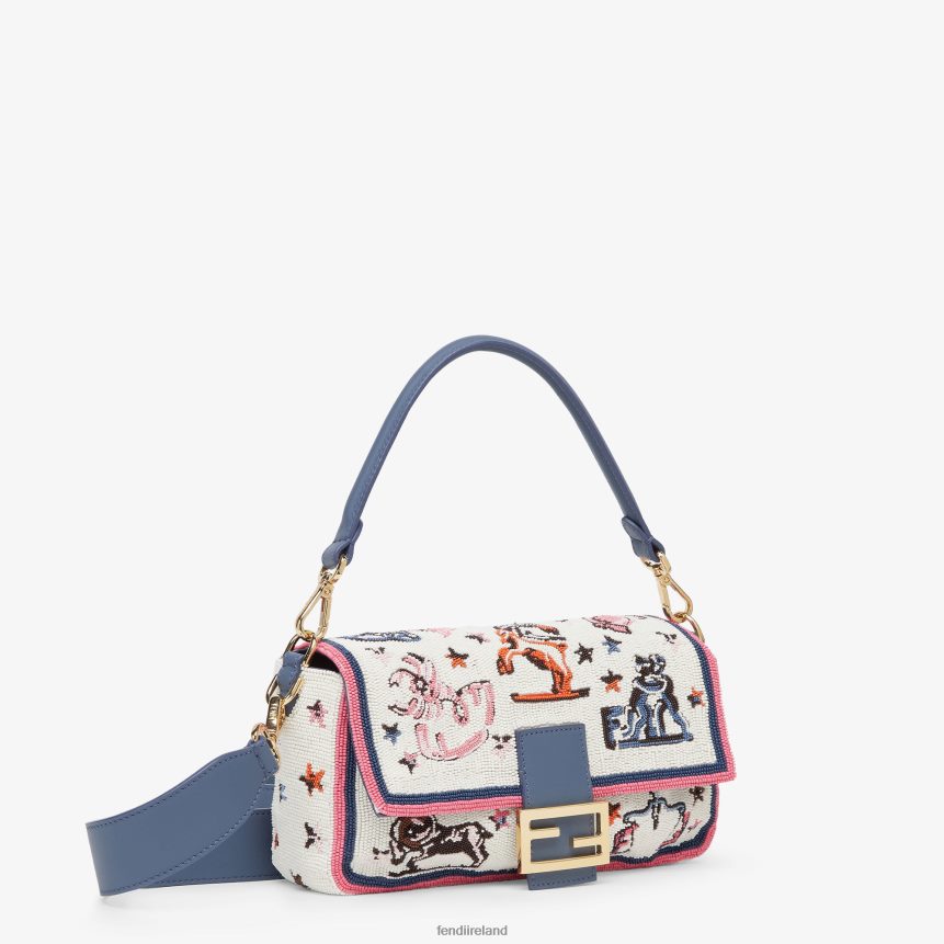 Fendi Women Bag With Astrology Embroidery R06TFR632 Accessories Multicolor