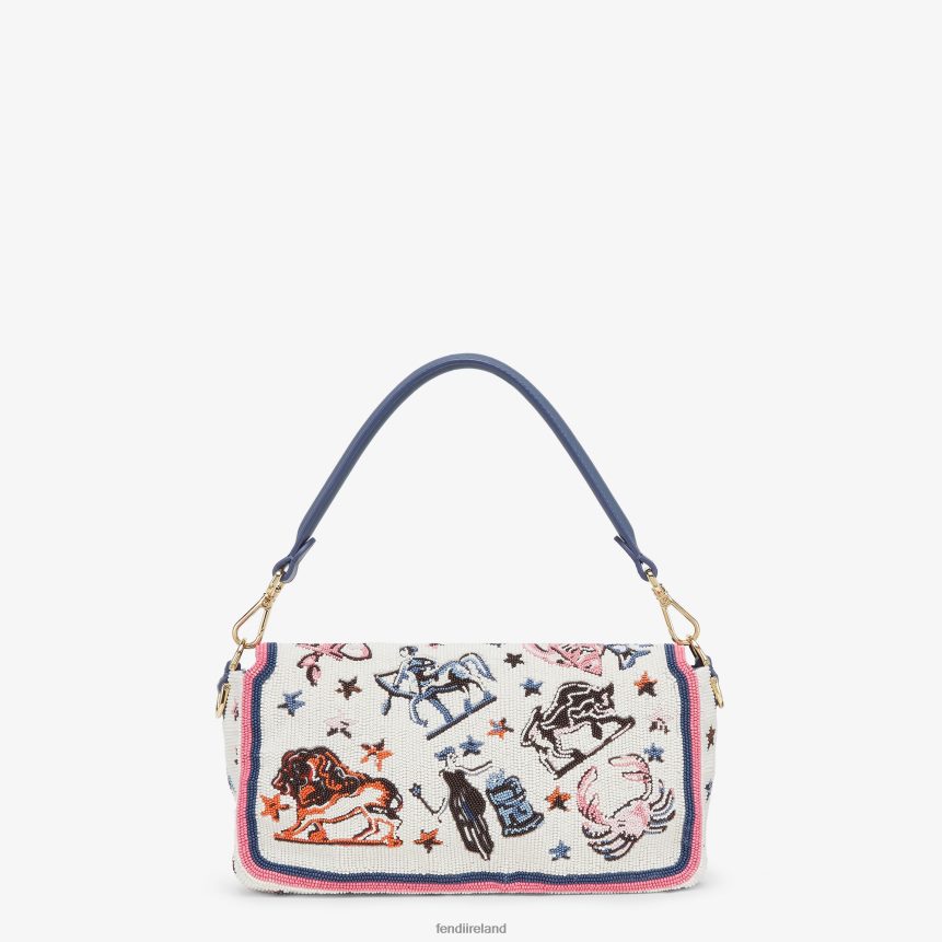 Fendi Women Bag With Astrology Embroidery R06TFR632 Accessories Multicolor