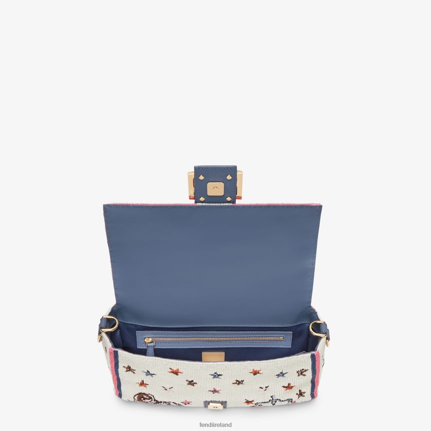 Fendi Women Bag With Astrology Embroidery R06TFR632 Accessories Multicolor