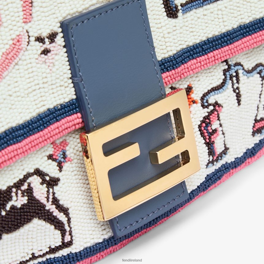 Fendi Women Bag With Astrology Embroidery R06TFR632 Accessories Multicolor