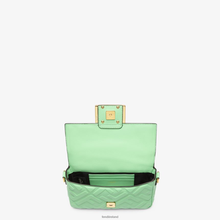 Fendi Women Baguette Mini Nappa Leather Bag R06TFR726 Accessories Green
