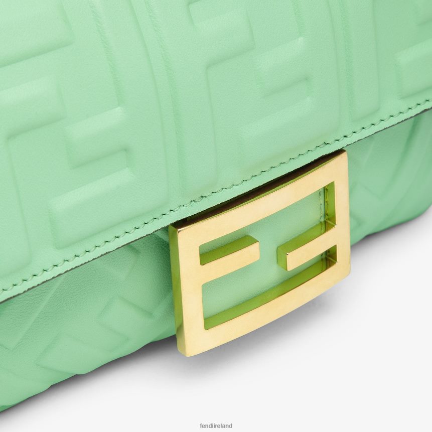 Fendi Women Baguette Mini Nappa Leather Bag R06TFR726 Accessories Green
