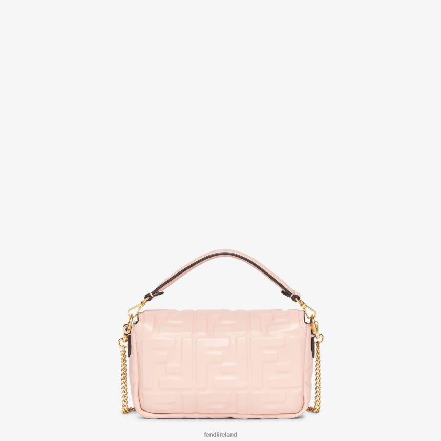 Fendi Women Baguette Mini Nappa Leather Bag R06TFR814 Accessories Pink