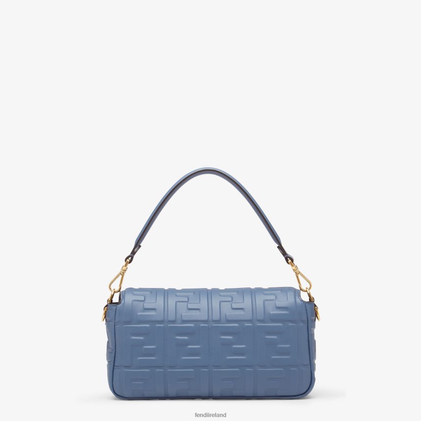 Fendi Women Baguette Nappa Leather Bag R06TFR735 Accessories Blue