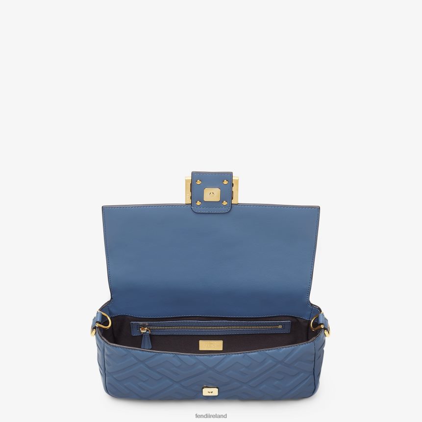 Fendi Women Baguette Nappa Leather Bag R06TFR735 Accessories Blue