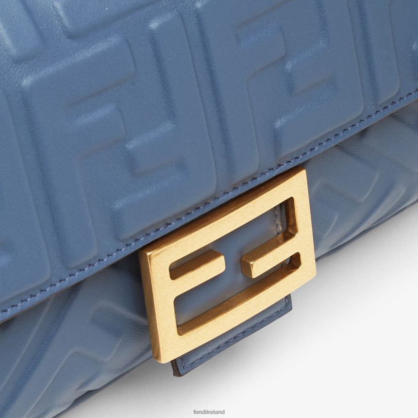 Fendi Women Baguette Nappa Leather Bag R06TFR735 Accessories Blue