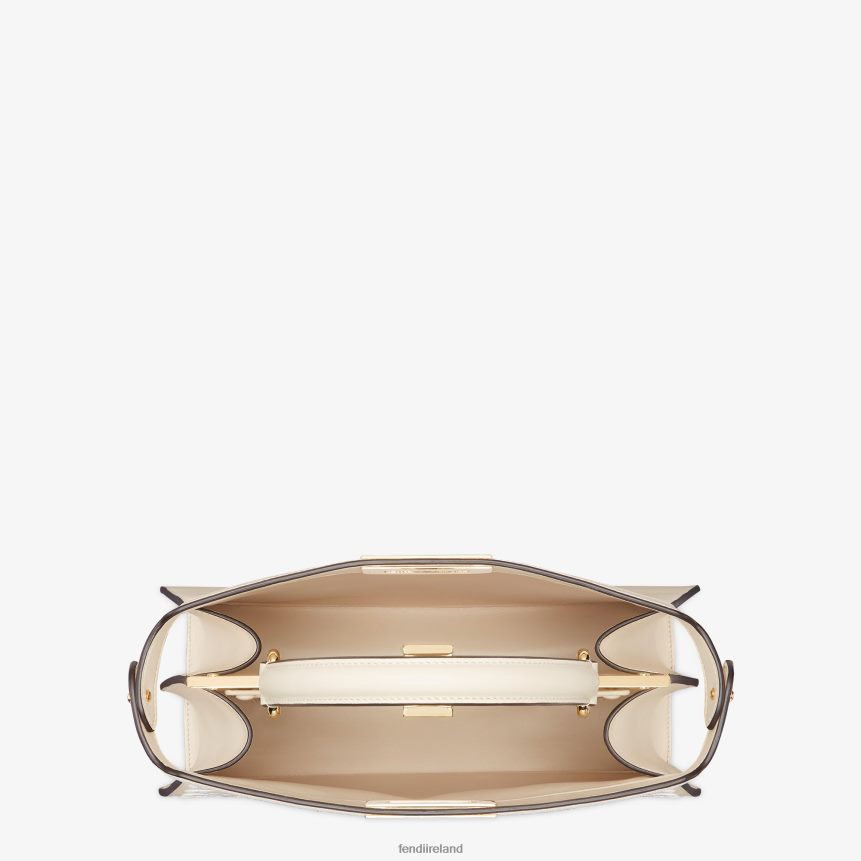 Fendi Women Camellia Leather Bag With Floral Embroidery R06TFR605 Accessories Pink