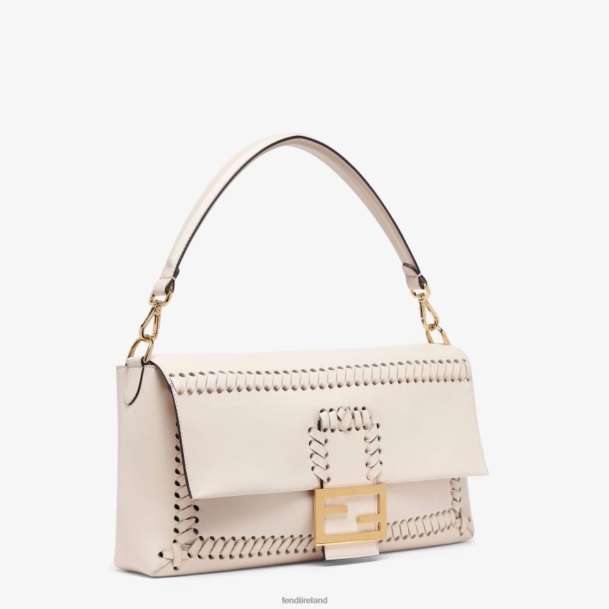 Fendi Women Camellianappa-Leather Bag With Matching Stitching R06TFR553 Accessories Pink