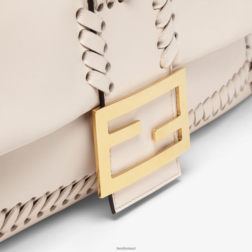 Fendi Women Camellianappa-Leather Bag With Matching Stitching R06TFR553 Accessories Pink