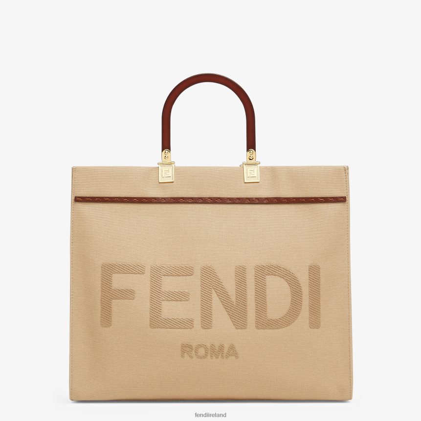 Fendi Women Canvas Bag R06TFR880 Accessories Beige