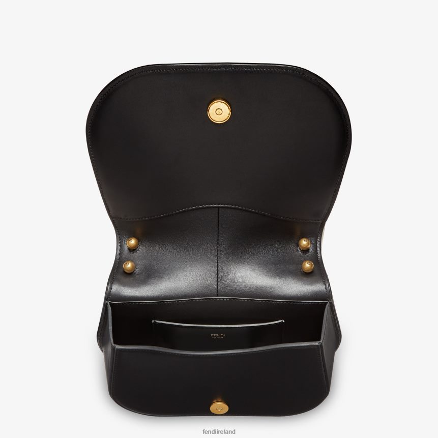 Fendi Women Crocodile And Leather Bag R06TFR661 Accessories Black