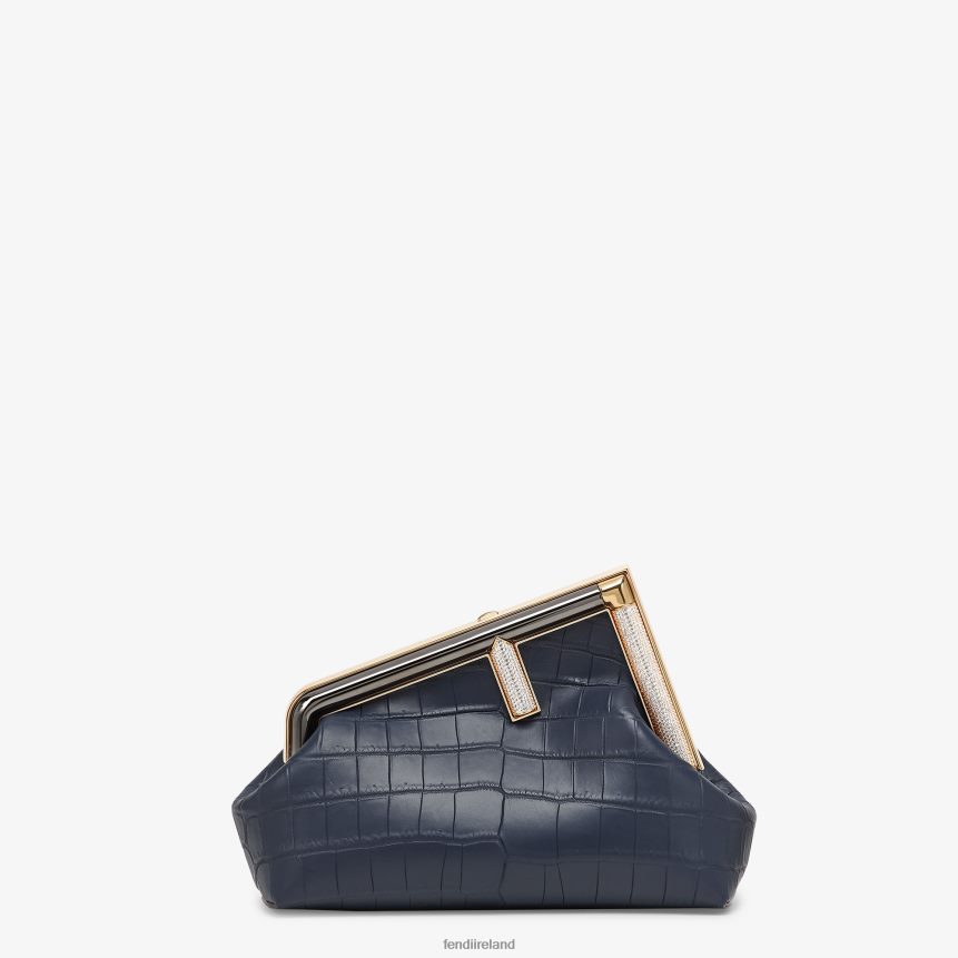 Fendi Women Crocodile Bag R06TFR776 Accessories Blue