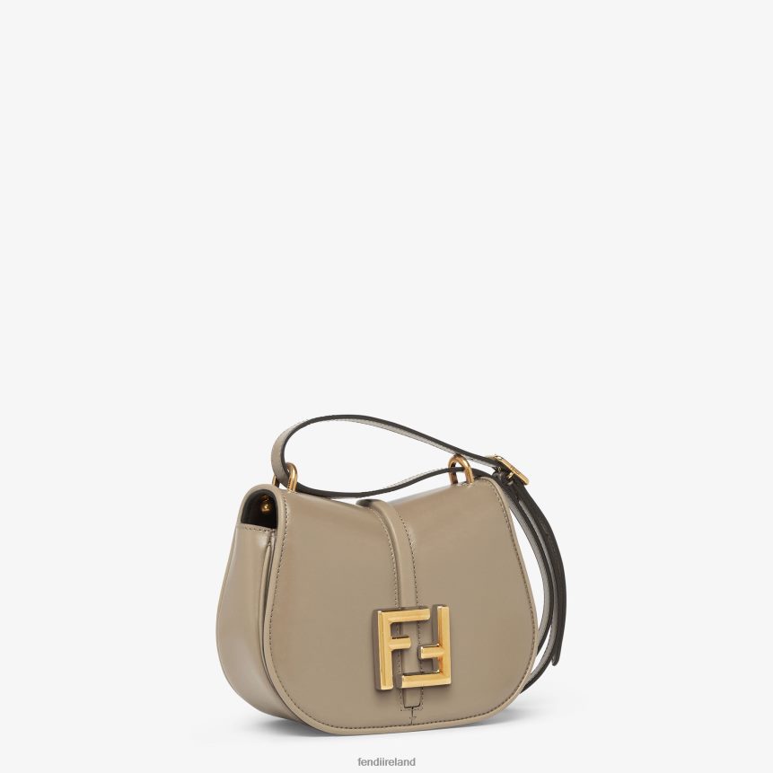 Fendi Women Dove Smooth Leather And Full-Grain Leather Bag R06TFR558 Accessories Gray