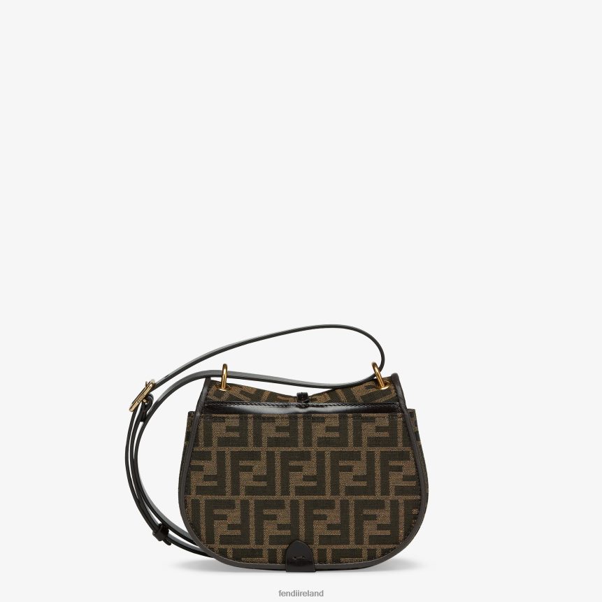 Fendi Women FF Jacquard Fabric Bag R06TFR519 Accessories Brown