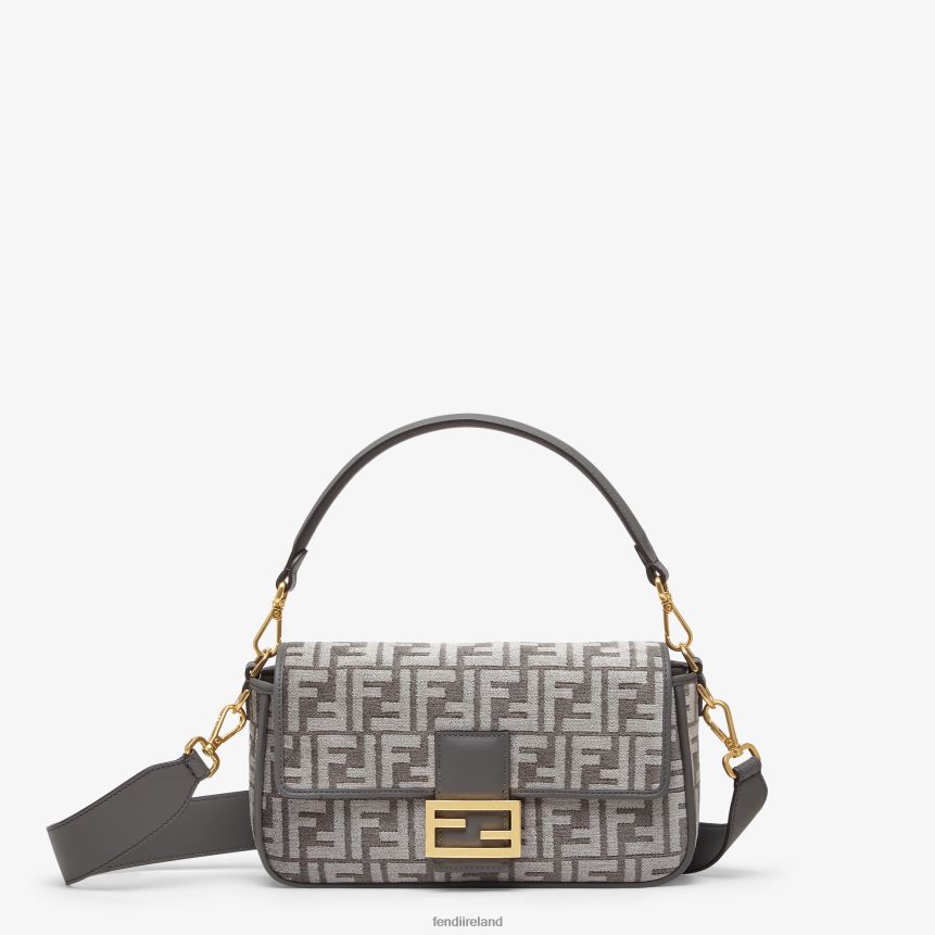 Fendi Women FF Tapestry Fabric Bag R06TFR836 Accessories Gray