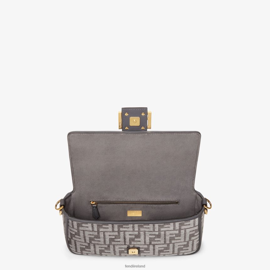 Fendi Women FF Tapestry Fabric Bag R06TFR836 Accessories Gray