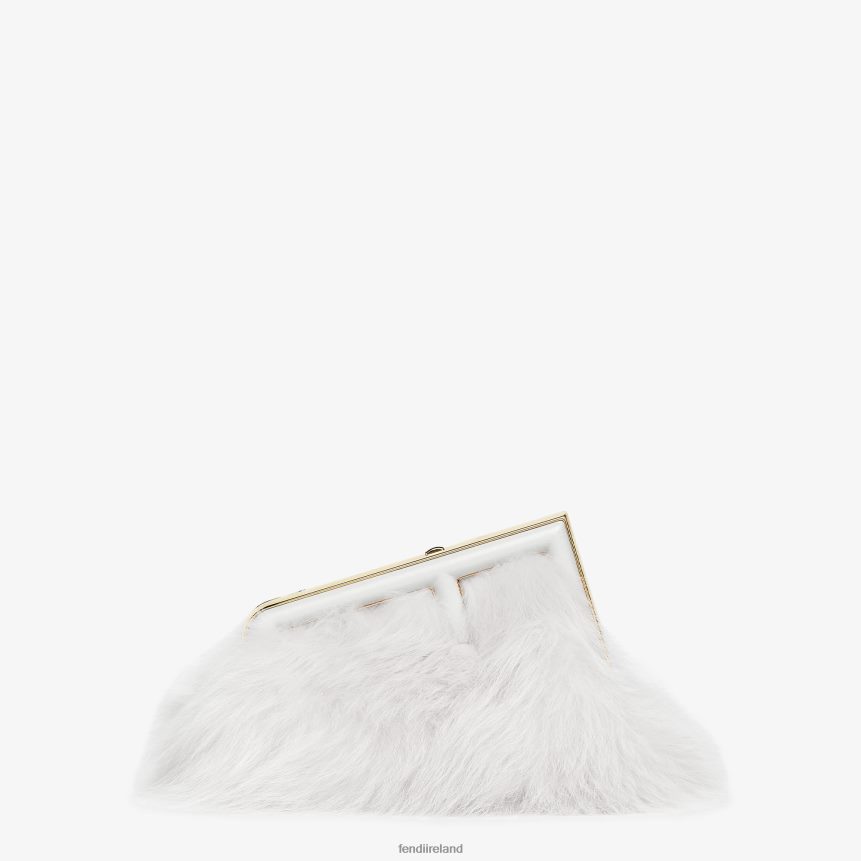 Fendi Women Fox Fur Bag R06TFR779 Accessories White