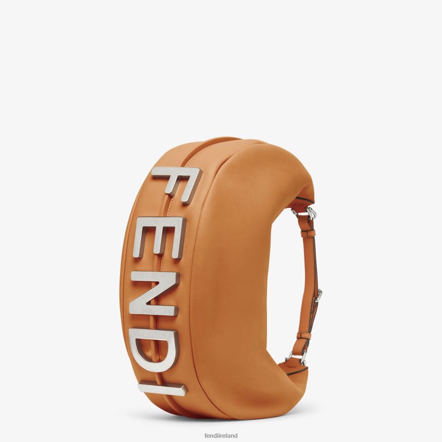 Fendi Women Graphy Medium Leather Bag R06TFR529 Accessories Brown