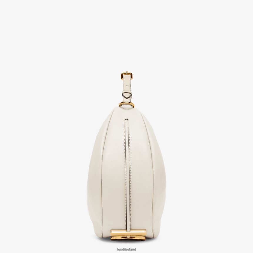 Fendi Women Graphy Medium Leather Bag R06TFR571 Accessories White