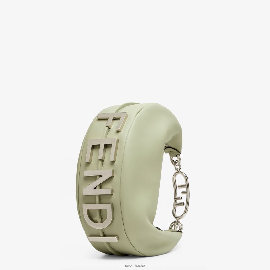 Fendi Women Graphy Medium Leather Bag R06TFR715 Accessories Green