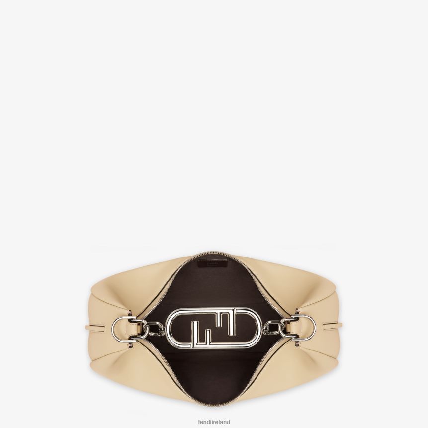 Fendi Women Graphy Medium Leather Bag R06TFR716 Accessories Beige