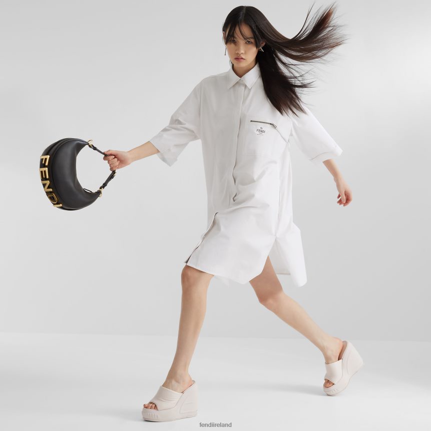 Fendi Women Graphy Small Leather Bag R06TFR526 Accessories Black