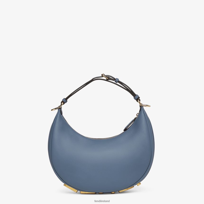 Fendi Women Graphy Small Leather Bag R06TFR698 Accessories Blue