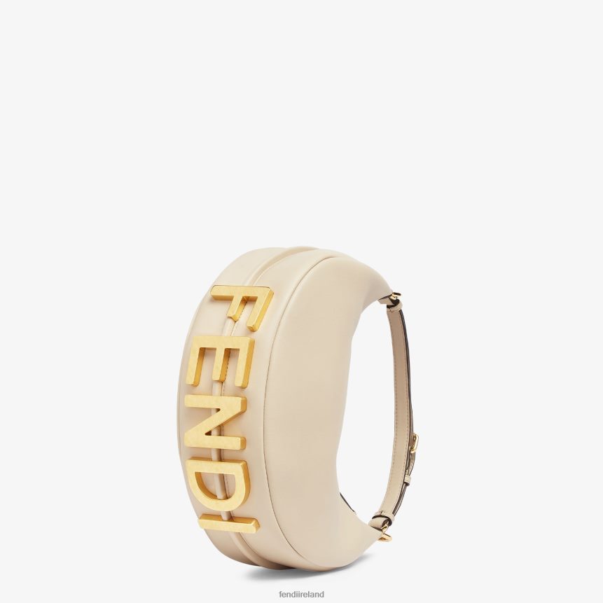 Fendi Women Graphy Small Leather Bag R06TFR845 Accessories Beige