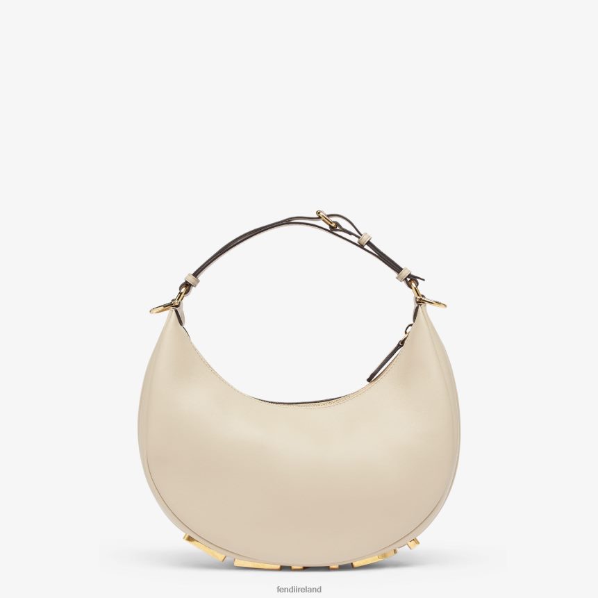 Fendi Women Graphy Small Leather Bag R06TFR845 Accessories Beige