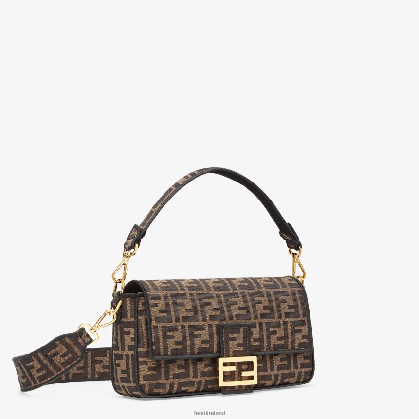 Fendi Women Jacquard FF Fabric Bag R06TFR513 Accessories Brown